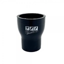 Silicone Hose Black Reducer Coupling 51 to 38mm (2" to 1.5") ID, 76mm Length
