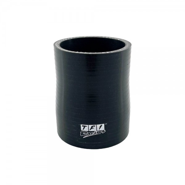 Silicone Hose Black Reducer Coupling 54 to 51mm (2.125" to 2") ID, 76mm Length