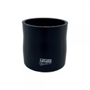 Silicone Hose Black Reducer Coupling 76 to 63mm (3" to 2.5") ID, 76mm Length