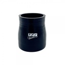 Silicone Hose Black Reducer Coupling 80 to 60mm (3.12" to 2.37") ID, 76mm Length