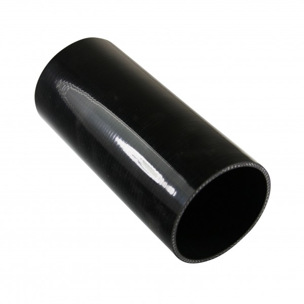 Silicone Hose Black Coupling Straight 102mm ID (4"), 250mm (10") Length