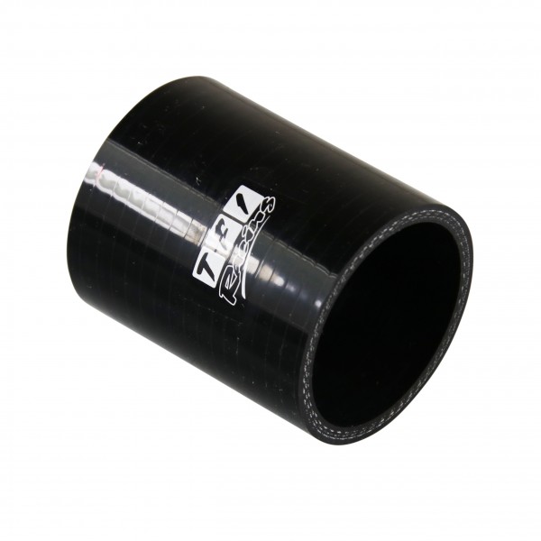 Silicone Hose Black Coupling Straight 54mm (2-1/8") ID, 76mm (3") Length