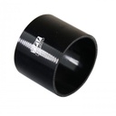 Silicone Hose Black Coupling Straight 89mm (3-1/2") ID, 76mm (3") Length