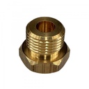 Brass Temp Bush Reducer 5/8" (15.8mm) Female UNF Thread to M16-1.5 Male Thread