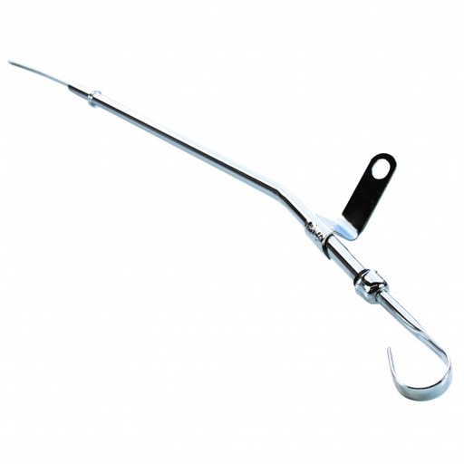 [0253] Engine Dipstick Tube Holden V8 253-308 HQ-HJ-HX-HZ-WB, LH-LX-UC Chrome