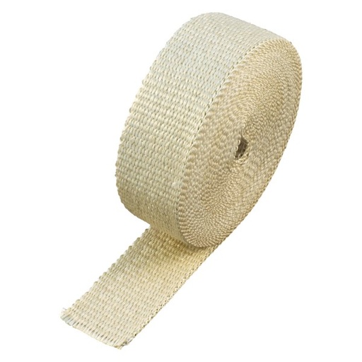 [302050E] Fawn Coloured Exhaust Wrap 50mm(2") Wide x 15mt(50ft) Roll 650C Continuous