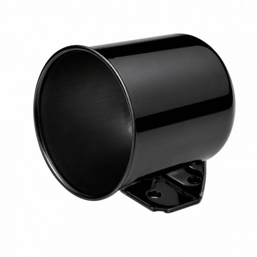 [535-00] 2-5/8" Low Profile Gauge Pod - Black Steel