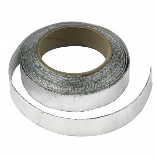 [340310] Aluminium Fibreglass Adhesive Tape 25mm x 4.5m Rated 590C