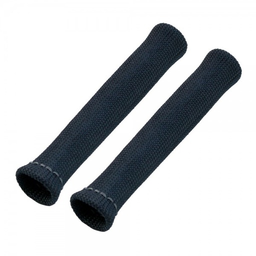 [380202] Spark Plug Heatshield Insulation Boot Black Set 2 Universal 1"Id bends to 90
