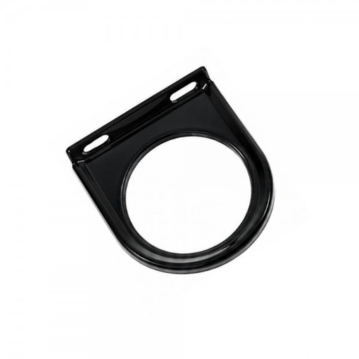 [541-01] 2" Single Gauge Mounting Panel - Black