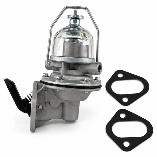 [69-379] Fuel Pump Glass Bowl Mechanical Suit Holden 6cyl 1963-1980 Red Motor