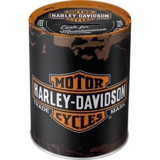 [NA31001] Money Box Oil Can - Harley Davidson Motorcycles