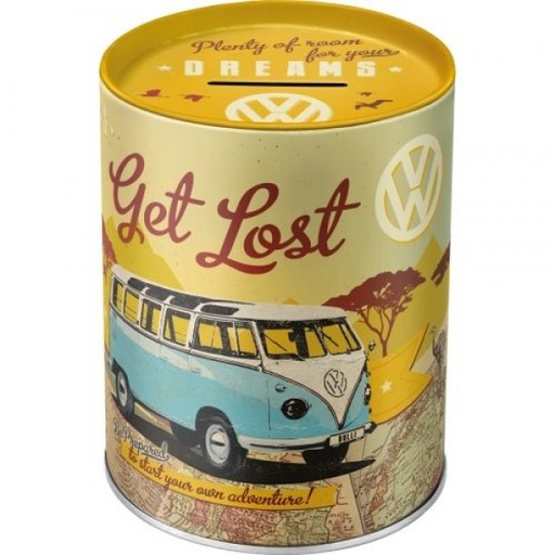 [NA31003] Money Box Oil Can - VW Get Lost