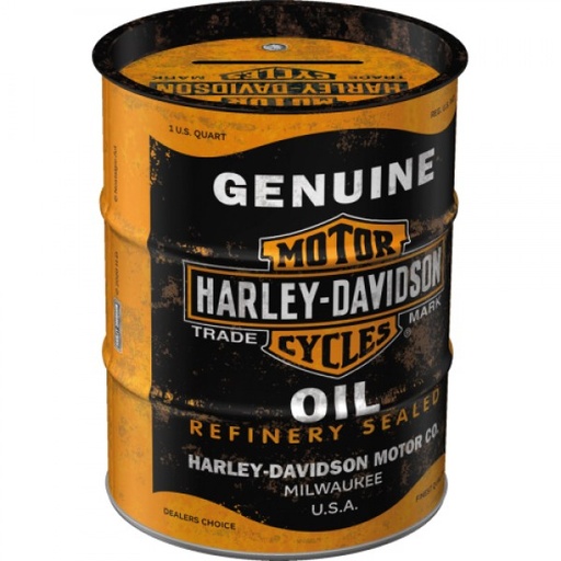 [NA31507] Money Box Oil Can - Harley Davidson Genuine Oil