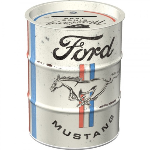 [NA31510] Money Box Oil Can - Ford Mustang