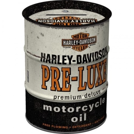 [NA31512] Money Box Oil Can - Harley Davidson Pre-Luxe