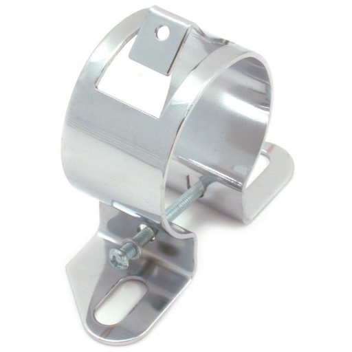 [4520] Coil Bracket Chrome Steel Standard Universal Style with hardware