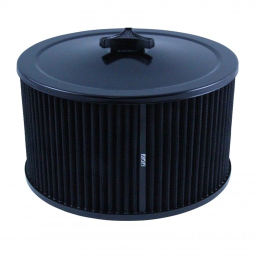 [459-921BLK] Black Air Cleaner 9" Wide x 5" Tall Holley Edelbrock Quadrajet Carburettor