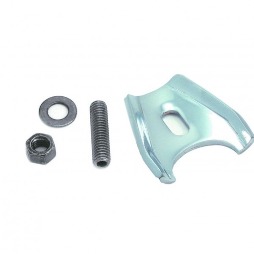 [5760] Distributor Hold Down Clamp Chevrolet V8 Competition Style + Bolt Chrome Steel