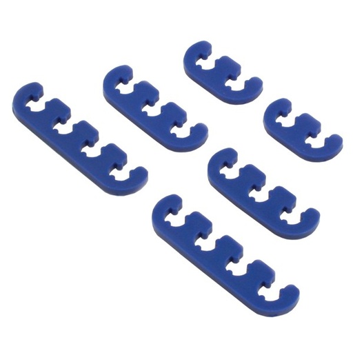[66-198] Spark Plug Ignition Lead Wire Dividers V8 Blue suit 7-9mm Leads. Heavy Duty