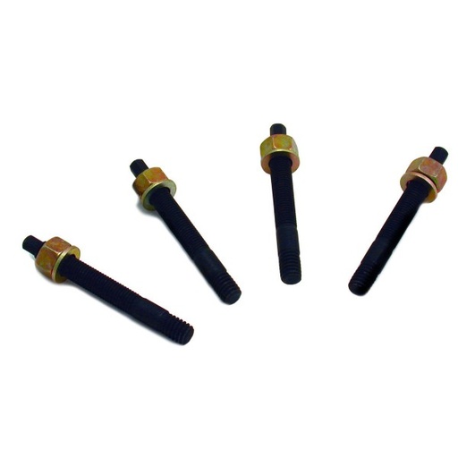 [66-222] Carburettor Mount Stud Kit 2-1/2" x 5/16" Hex Head (Arp Style) with nuts-washers