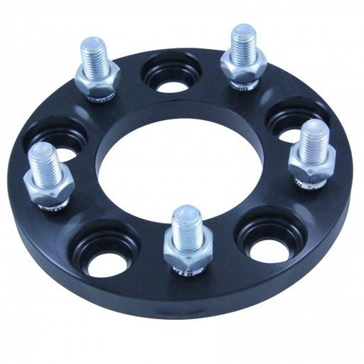 [67-012] Bolt On Billet Wheel Spacer Kit 15mm Thick Size 5x114.3PCD 12mmx1.25 Stud