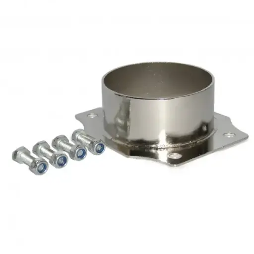 [9096] Chrome Metal Air Filter Adaptor To Suit Nissan/Toyota