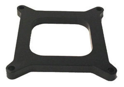[9139] Phenolic Carburettor Spacer Open Port Holley Squarebore. 12mm (1/2 Inch) Thick
