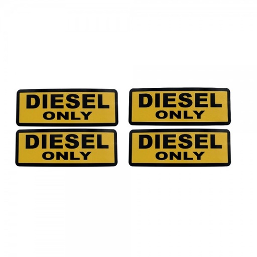 [PS003] Diesel Only' Decal Set - Small