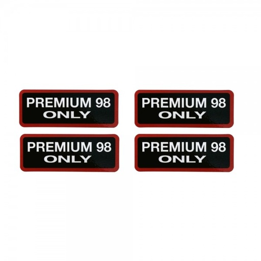 [PS005] Premium 98 Only' Decal Set - Small