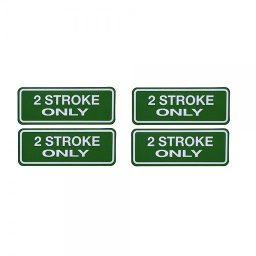 [PS006] 2 Stroke Only' Decal Set - Small