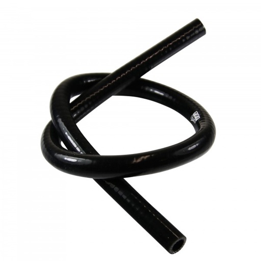 [SH-FU-19-1000-BLK] Silicone Hose Black Fuel/Oil 19mm (3/4") ID, 1M length