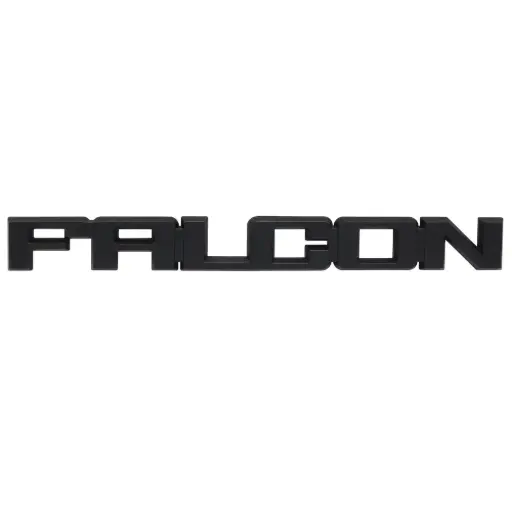 [D9AZ‑5442528‑A] Badge "Falcon" Black XD XE XF Boot & Tailgate