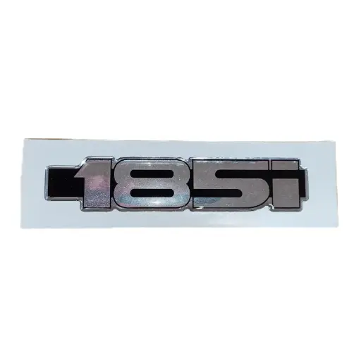 [HSV-E08-960302] Badge "185I" Holden Commodore VS HSV Series 2 Boot (Silver & Black)