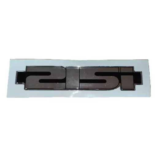 [HSV-E08-960701] Badge "215I" Holden Commodore VS HSV Series 2 Boot (Silver & Black)