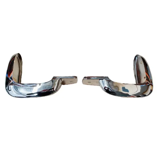 [7402535] Bumperette Rear EJ EH Ute Van Pair (Scratches in Chrome)