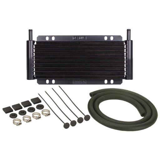 [13215] Derale Power Steering Cooler Kit 9 Row 11"x5-3/4"x7/8" Plate + Fin