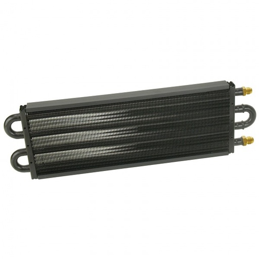 [13312] Derale 4 Pass 17" Transmission/Fuel/Power Steer Cooler -6AN
