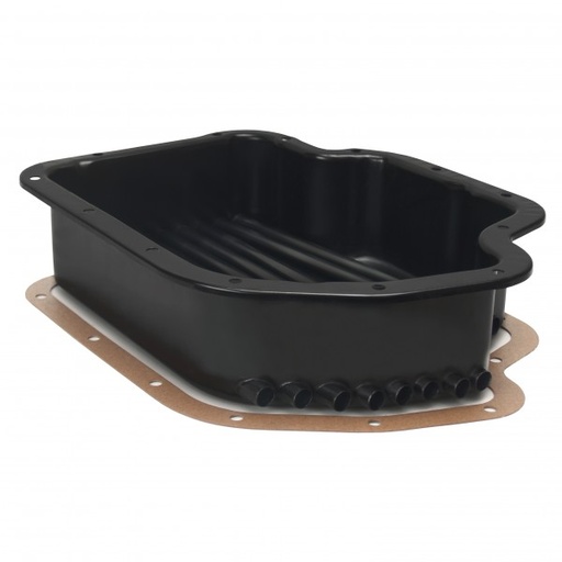 [14202] Transmission Cooling Pan GM Turbo Hydro TH400 4.5" Deep + Tubes Derale