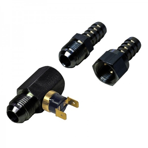 [15721] Derale 180F In-Line Remote Cooler Fan Control Thermostat -8AN