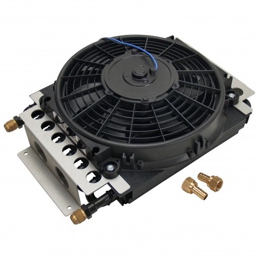 [15800] Derale Electra-Cool Fluid Cooler Single 16 Pass 15-3/4"x11-1/2"x5"
