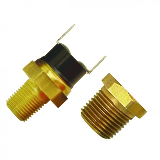 [16730] Derale Thread In Fan Switch 180 Degree 15Amp Max Capacity