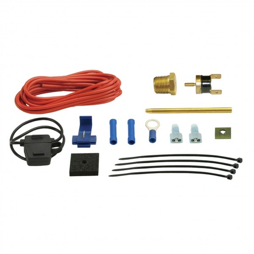 [18735] Derale Thread/Push In Fan Switch kit 180 Degree 15Amp Max Capacity