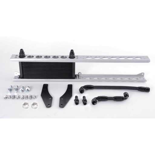 [20541] Direct Fit 2011-2014 Ford Mustang GT 5.0 16 Row Transmission Oil Cooler Kit Lhd