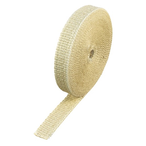 [301050P] Fawn Premium Exhaust Wrap 25mm(1") Wide x 15mt(50ft) Roll 730C Continuous