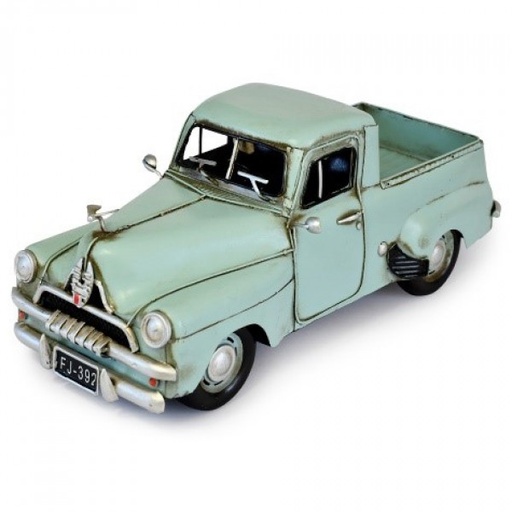 [30240] Automobelia Metal Collectable FJ Holden Ute Ornament - Blue