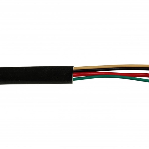 [331006] High Temperature Black Silicone Insulation Sleeving 6mm ID x 10mt. Rated 250C