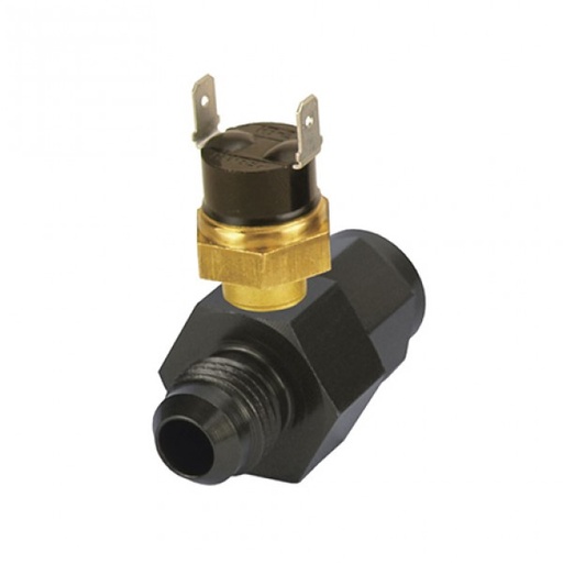 [35020] Derale In-Line Fan Control Thermostat Premium 180 Degree -6AN fittings