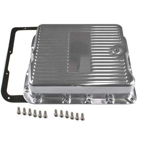 [41500] Transmission Pan GM Turbo 700R4/4L60/4L60E-extra Capacity Polished Alloy