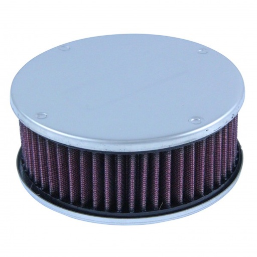 [416-191W] Chrome Air Cleaner 5-1/2" Wide x 55mm Tall CD150 Stromberg Zenith
